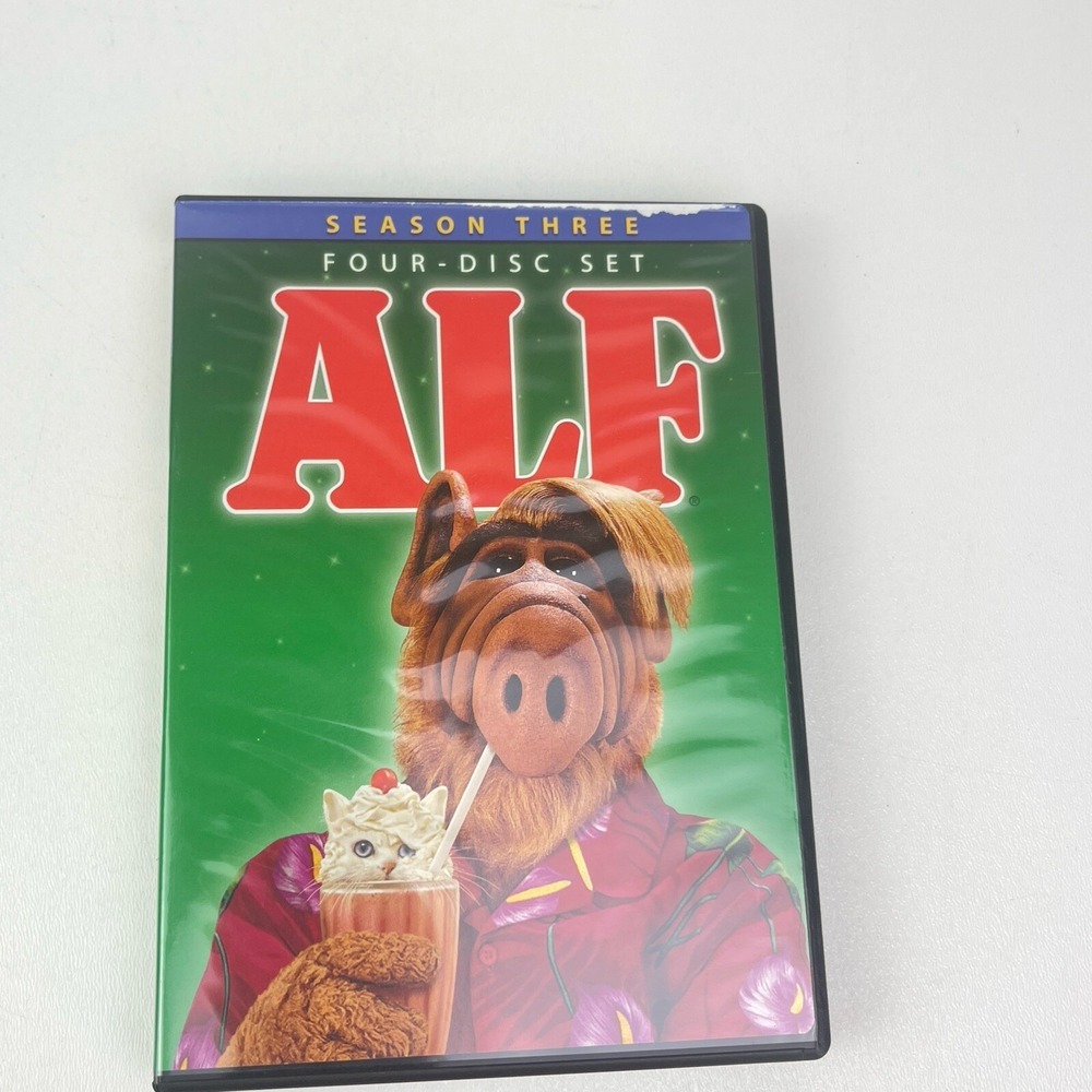 ALF Season 3 FourDisc Set DVD Classic TV Show Family‎ Comedy Vtg Alien